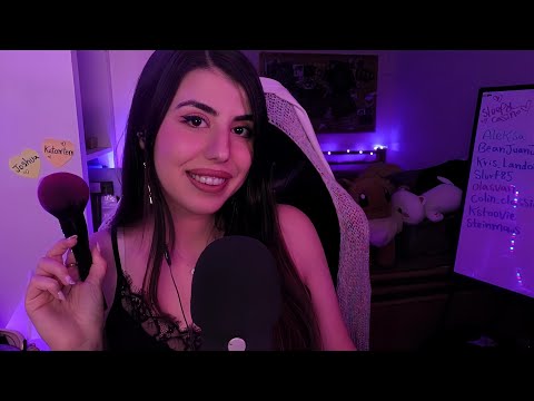 ASMR Repeating My Subscriber's Names ♡ If i Say Your Name You Can Fall A sleep ♡