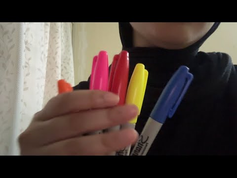 ASMR | Fast 1 minute eye color test (follow instructions, camera tapping)