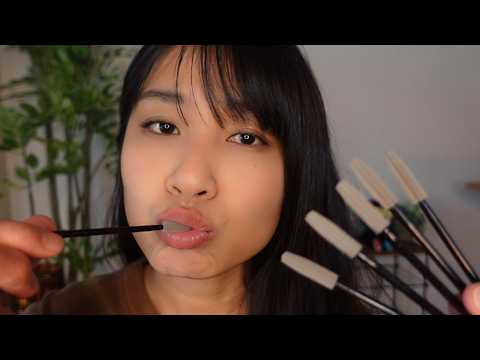 【ASMR】マスカラブラシの咀嚼音💄脳に響くザクザク音🧠