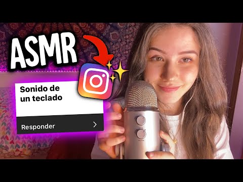 MIS SEGUIDORES DECIDEN MIS SONIDOS DE ASMR 💭 | SÚPER RELAJANTE 😴