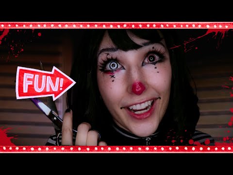 ASMR 🎪 Unhinged Clown Girl Wants to Touch Your Face a̶n̶d̶ ̶e̶a̶t̶ ̶y̶o̶u̶r̶ ̶f̶l̶e̶s̶h̶   🤡