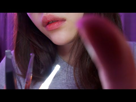 ASMR 초근접 핸드무브먼트와 시각적 트리거들✨