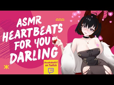 [ASMR] -  HEARTBEATS - My heart races for you darling!!