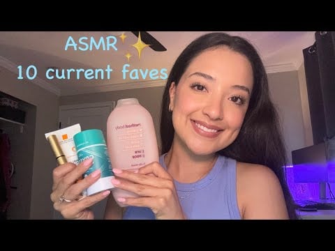 ASMR ❀ 10 products I’ve been loving lately 🤍
