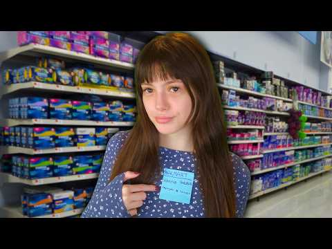 ASMR | The Walmart Employee That Does NOT Get Paid Enough to Care..