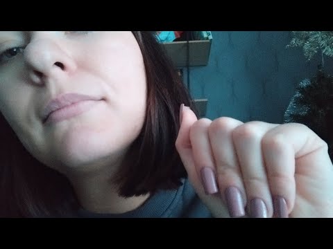 ASMR- Close up whisper and hand movements (extra lofi)