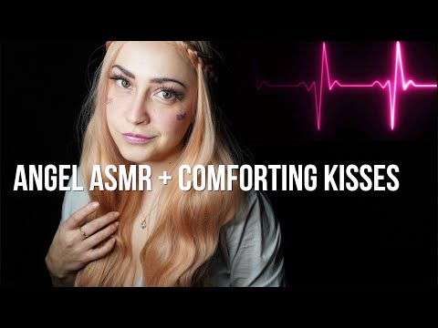ASMR Kisses, Affirmations & Female Heartbeat With Comforting Face Touching From Angel Ashlee