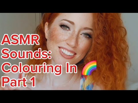 ASMR Sounds Colouring in ✏️ Part 1