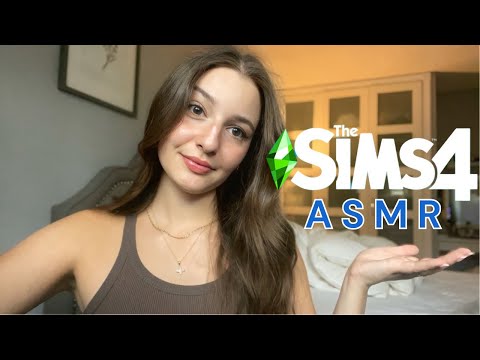 ASMR Sims 4 🏡 Decorating a SUPER COZY Home! 🌷 (Whispers, Keyboard Sounds)