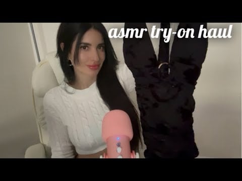 ASMR try-on haul - a dress and more💋✨