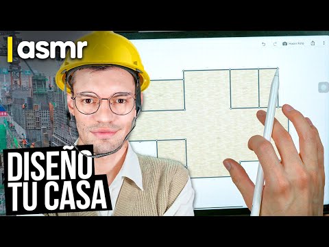 ASMR diseño una casa en ASMR español