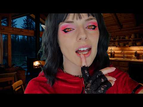 ASMR Roleplay | Little Red Riding Hood | Sylk & Dark Sylk (personal attention, ambience sounds)