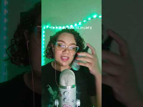 fazendo sua skincare 💕 #asmr #relax #asmrskincare #asmrskincareroutine #skincare #skincareroutine