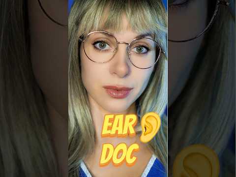 You Can’t Hear? 👂 Let Me Check 👂🩺  ASMR Roleplay #asmr #asmrroleplay #eardoctorasmr#medicalasmr