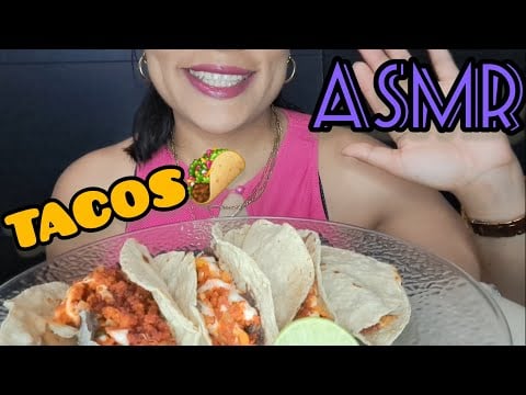 ASMR | TACOS  🌮 | #asmr #sonidosrelajantes
