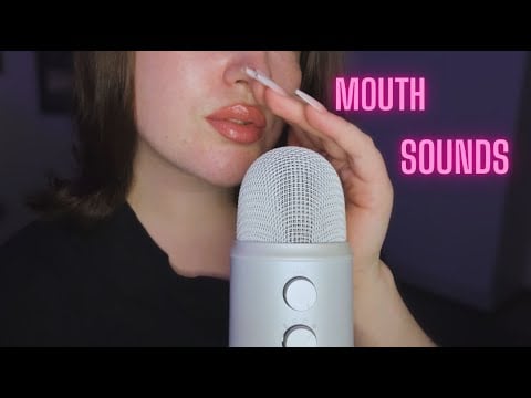 ASMR Wet & Breathy Mouth Sounds