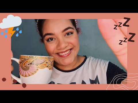 ASMR: CUIDANDO DE VOCÊ EM DIA CHUVOSO 💖💖🌧