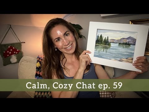 ASMR | Calm, Cozy Chat ep. 59 | Weekly Catch-Up ✨ Painting Class, Work Stories & A Fun Night Out
