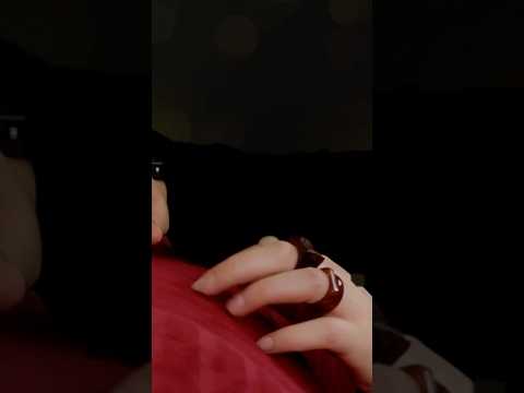 asmr soft spoken pillow massage