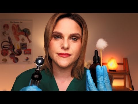 ASMR ENT Exam - Ear & Nose Cleaning For Sleep
