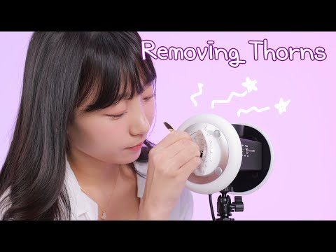 ASMR 🌵 Removing Thorns 🌵 은지가 가시 제거해줄게요👂