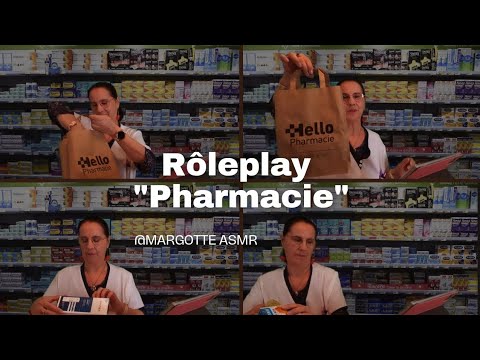 Asmr français, Rôleplay.  "Pharmacie "