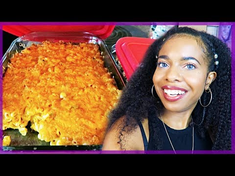 I MADE THE BAKED MAC n' CHEESE!! // THANKSGIVING 2018⎜Seana Vlog Ep.  28