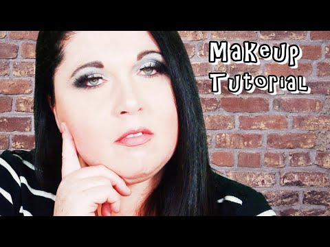 ASMR Doing My Makeup Tutorial | GRWM | Smokey Eye Tutorial | Soft Whispers