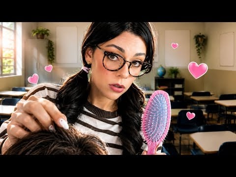 ASMR: A Nerd Apaixonada Por Você Mexe No Seu Cabelo 😳🤓