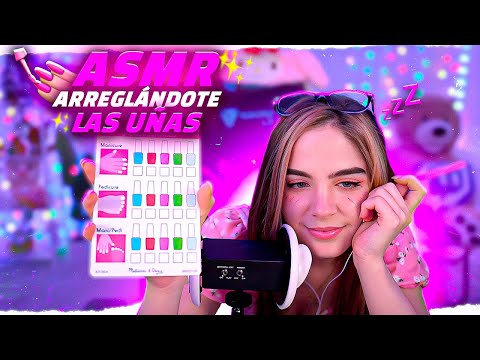 ASMR ARREGLÁNDOTE LAS UÑAS 💅🏻 | Staryuuki