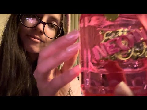 Asmr tapping on perfume bottles/glass bottle tapping