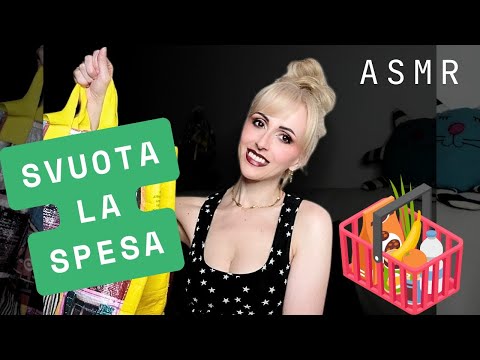 RILASSATI, MENTRE IO SVUOTO LA SPESA😴🛒*ASMR ITA 🇮🇹 #svuotalaspesa