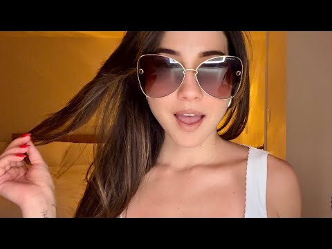 25 minutes | ASMR trying on all my sunglasses 