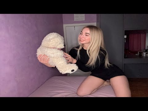 ASMR Therapeutic Hug and Massage for Teddy Bear