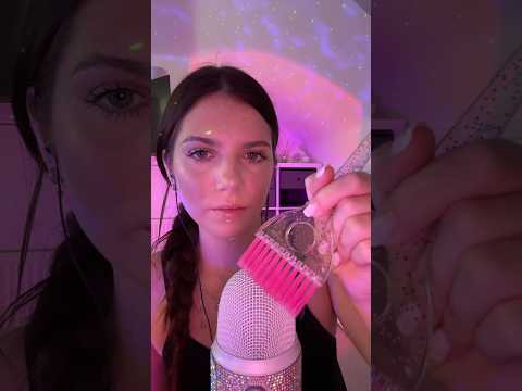 Mic brushing 🎤 #relax #triggers #asmrtriggers #tingles #relaxing #relaxingtrigger #asmrtingle #asmr