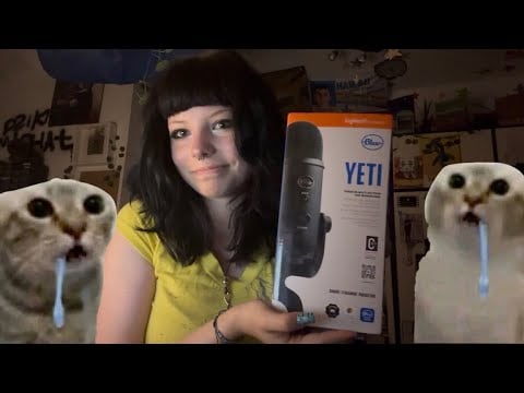 ACTUALLY GOOD ASMR | new microphone | yaping, microphone testing 