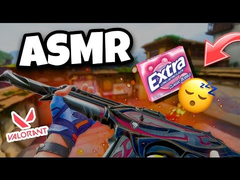 ASMR Français • Je te détend en RANKED sur VALORANT et Chewing-gum 😴💤