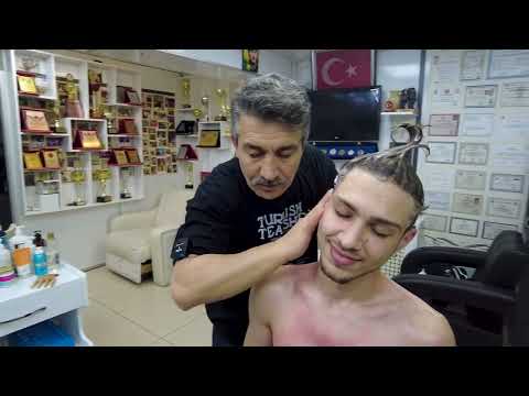 Asmr Manual Clippers and Relaxing Massage on the Turkısh Barber Chaır