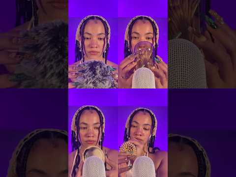 Quadruple tingle #asmr #shorts