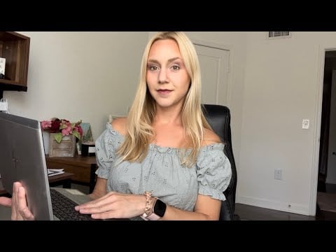 ASMR roleplay house hunting with real estate agent 🏠 ~ scratching, scribbling, page turning, typing
