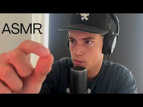 ASMR Wet Mouth Sounds & Slow Hand Movements