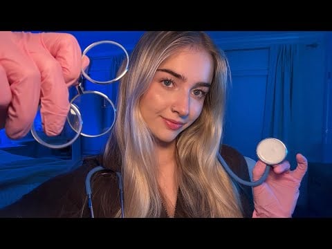40 Min Fast ASMR Medical Exam! [Detailed]