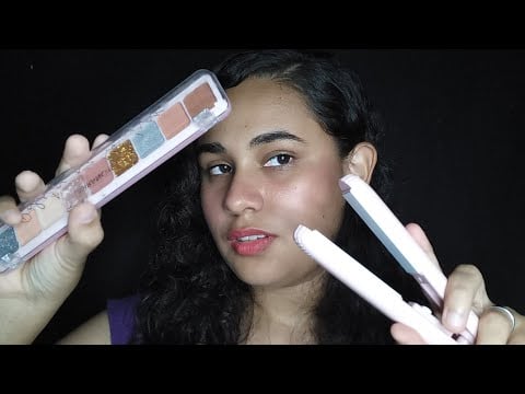 ASMR Personal Attention | Maquiagem Completa e Chapinha em Você