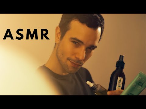 ASMR | Je prends SOIN de ton VISAGE (massage, tapping, brushing)