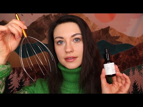 ASMR | Entspannende Gesichts- und Kopfmassage 💆 Roleplay Deutsch/German | Personal Attention