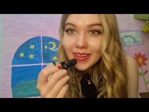 ASMR tiny mic ramble, BAD FACIAL, so VERY exited for the spooky season and diet struggles