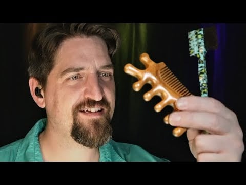 ASMR Wood Tapping Styles for the Comb