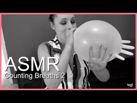 ASMR How many breaths to pop a glove