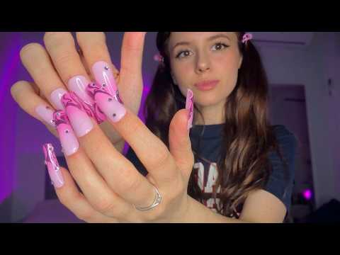 ASMR 25 Minutes of TINGLY Fake Nail Tapping 💅🏻