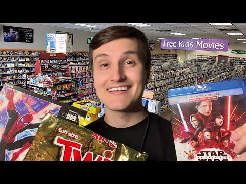 ASMR Movie Store Roleplay 🍿🎥